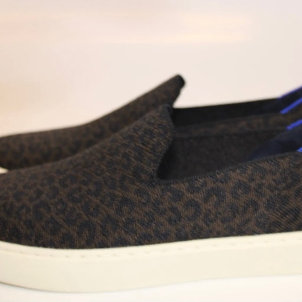 Rothy's Espresso Spot Textile The Original Slip On Sneakers Women’s US 8 EU 38.5 - Picture 8 of 10